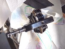 press rivet out