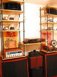 Custom DIY Audio Video Stereo Rack